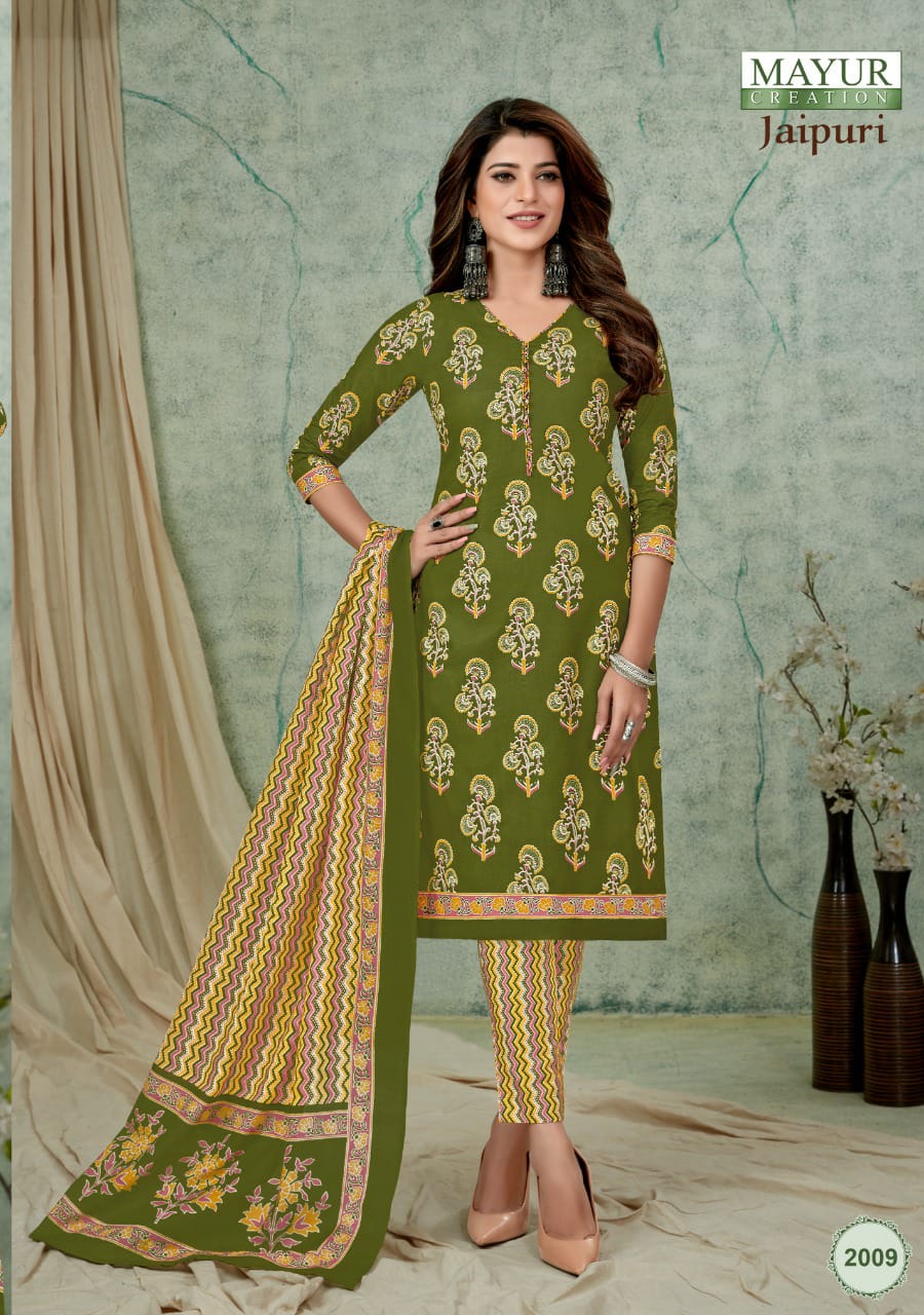 Mayur Jaipuri 2 Wholesale Cotton Printed Readymade Dress Catalog